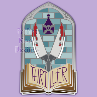 *PRE-ORDER EST SHIP: JUL 2025* Thriller Window - Enamel Pin