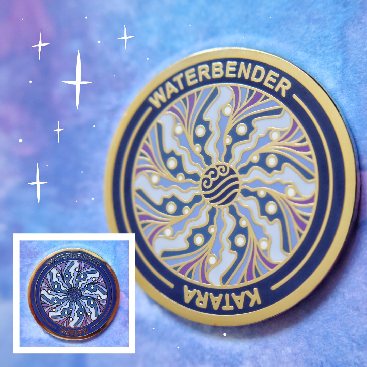 Avatar: The Last Airbender Kaleidoscope Enamel Pin Series