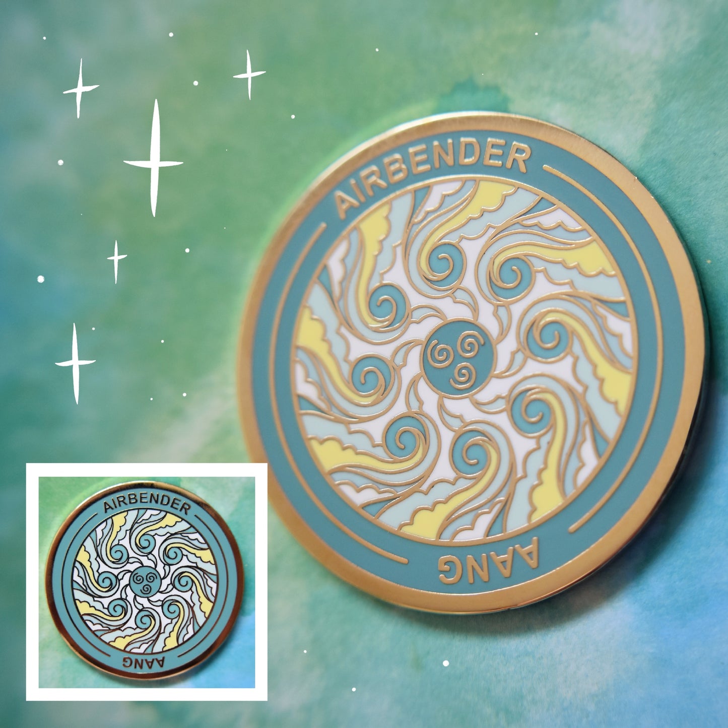 Avatar: The Last Airbender Kaleidoscope Enamel Pin Series